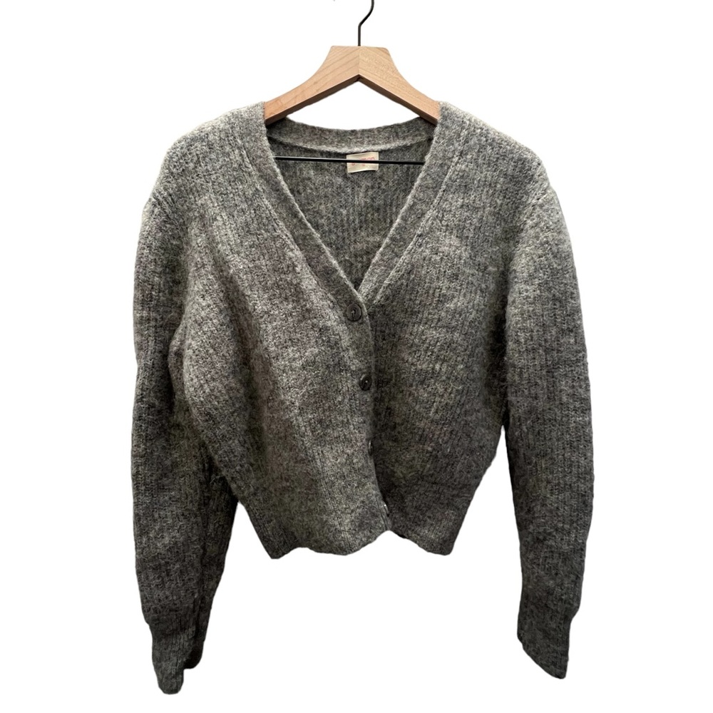 Oversized wool and alpaca sweater